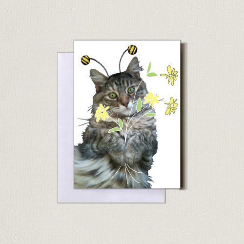 Bee-Posies-Greeting-Card