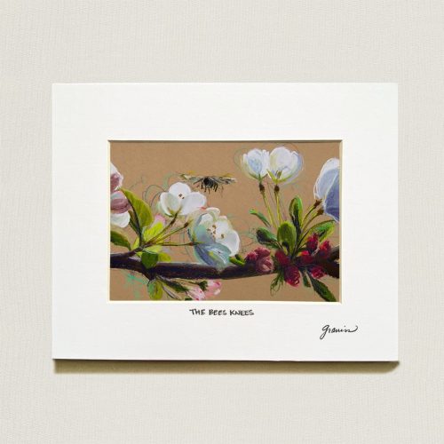 The-Bees-Knees-Small-Matted-Print-8x10-web